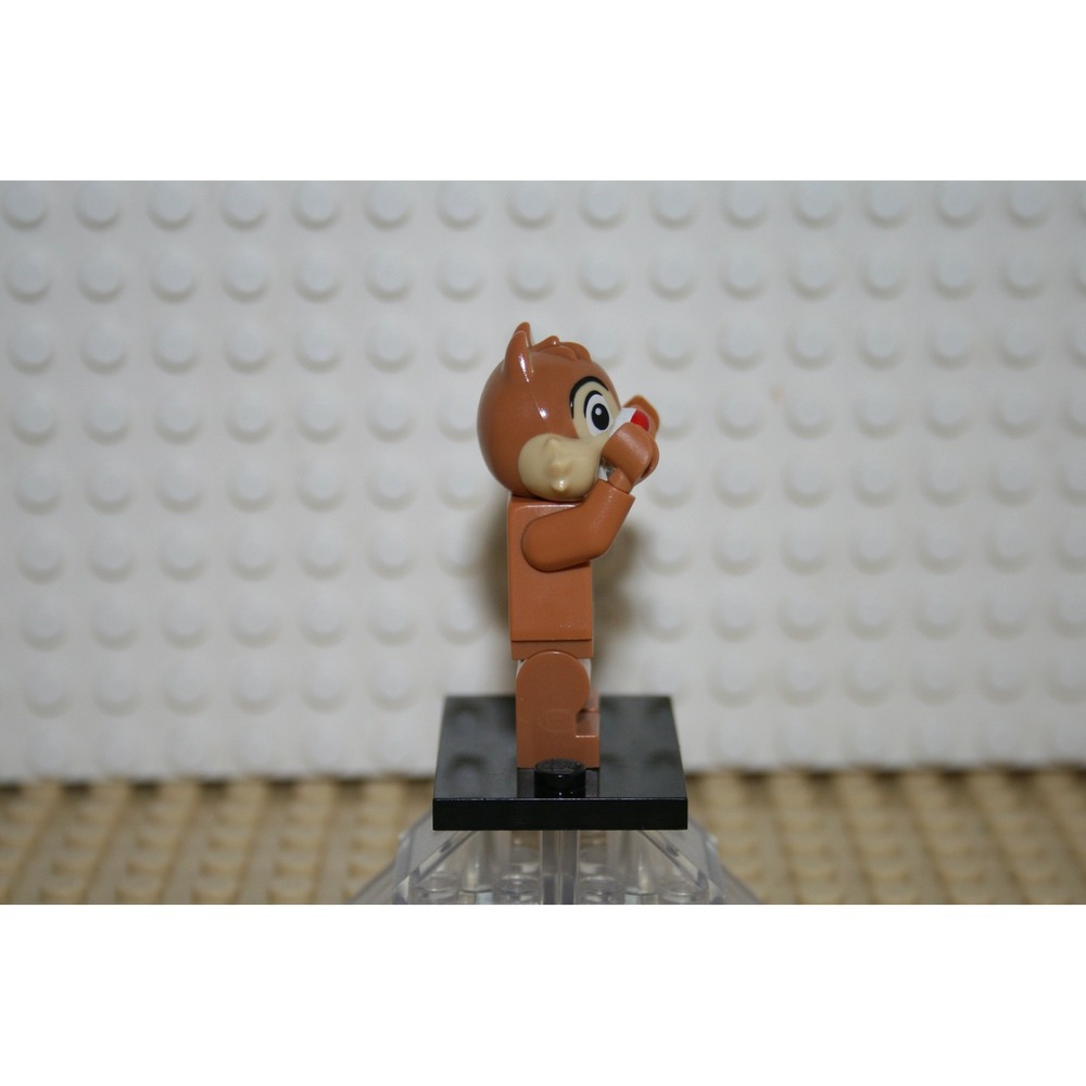 LEGO Disney Series 2 Dale Minifigure coldis2-8 Red Nose Chipmunk Figure - Picture 3 of 7